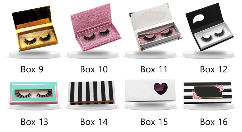 wholesale false eyelash packaging box