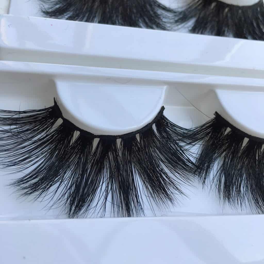 25mm mink strip lashes