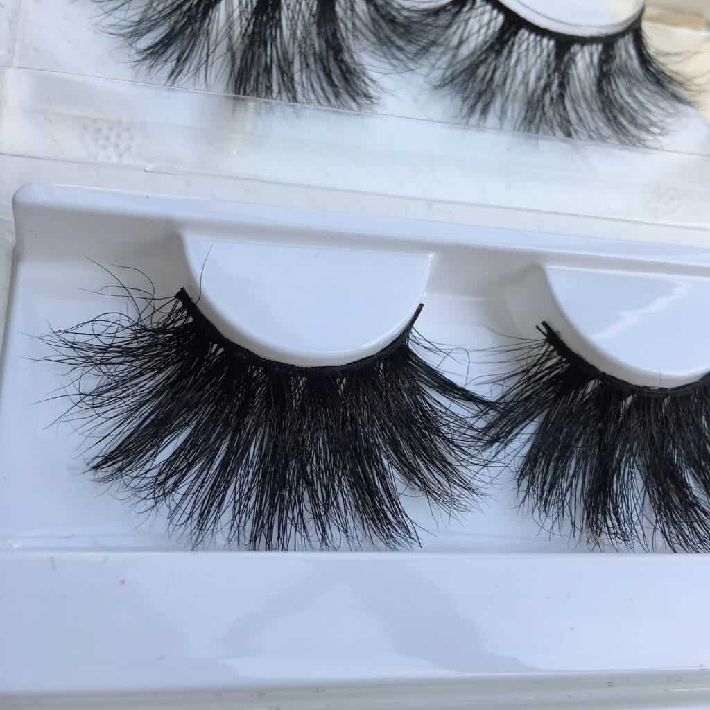 25mm mink strip lashes