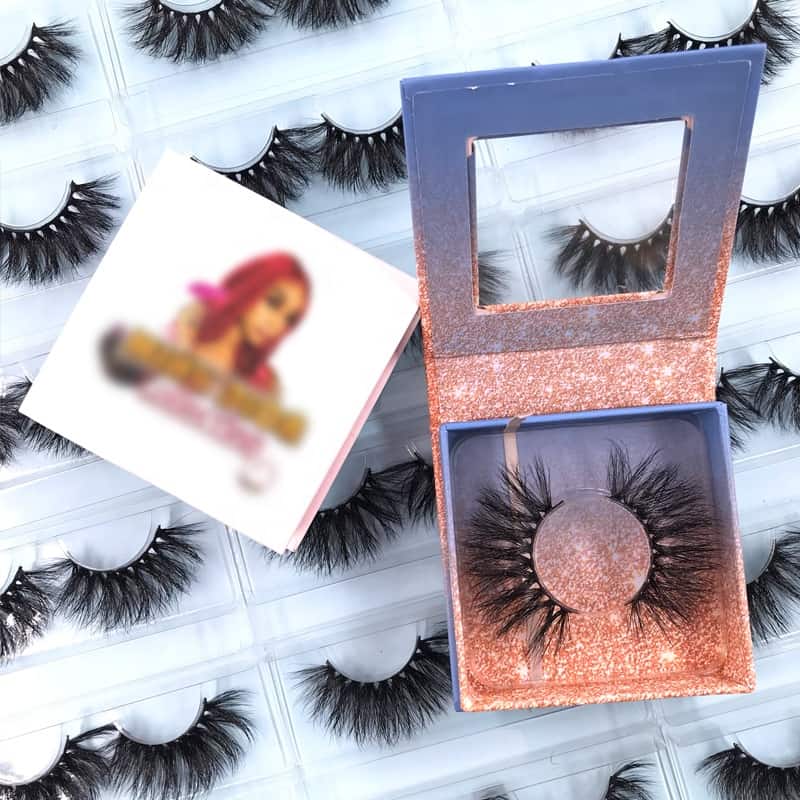 Custom eyelash packaging