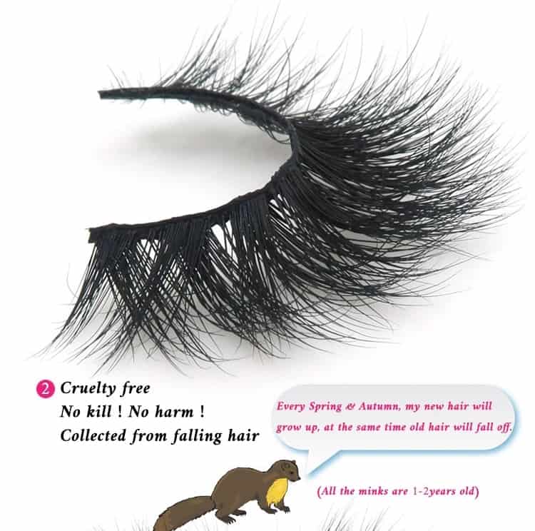 wholesale false 3d mink eyelashes