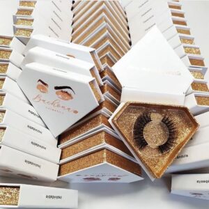 Custom eyelash packaging