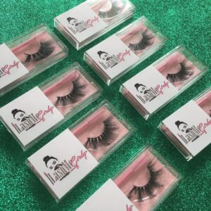 CLEAR CUSTOMIZED EYELASH PACKAGE WITH LOGO