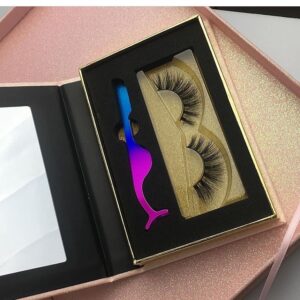 CUSTOMIZED EYELASH PACKAGE BOXES LASHES BOOK