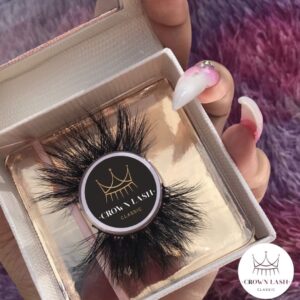 25mm lashes wholesale with eyelash packaging box