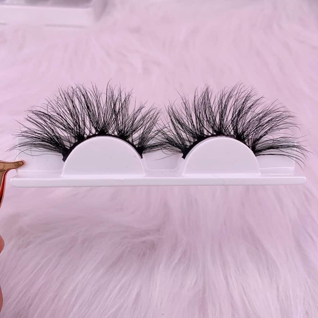 25mm mink eyelash vendors wholesale