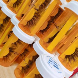 wholesale mink lashes and packaging Customized lashes package