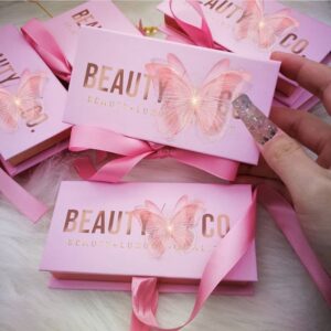 3D 16mm Mink Eyelashes Wholesale Custom lashes packaging