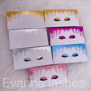 private label custom eyelash packaging