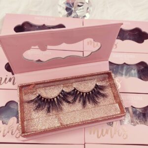 wholesale 20mm mink lashes vendors with custom lashes package