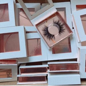 create your own eyelash packaging box