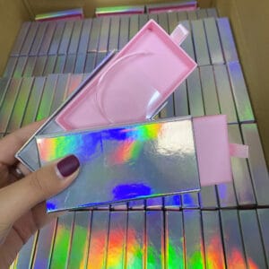 Pull box customize your own eyelash box eyelash packaging wholesale