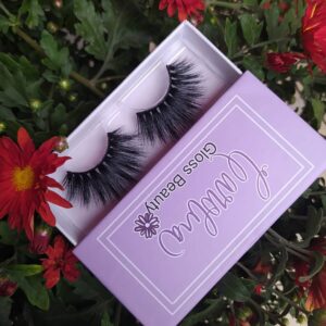 private label eyelash packaging