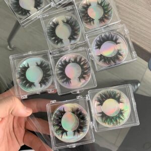 wholesale mink lashes and custom eyelash packaging