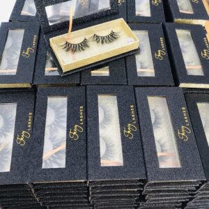 cheap custom eyelash packaging custom eyelash box