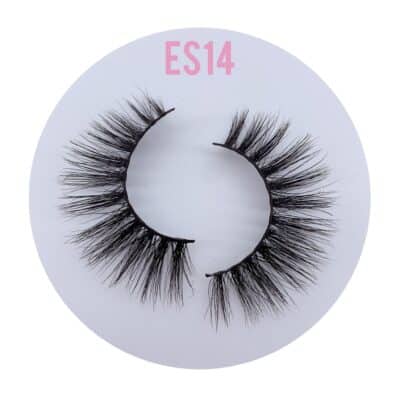 wholesale 16mm mink lashes ES14-3