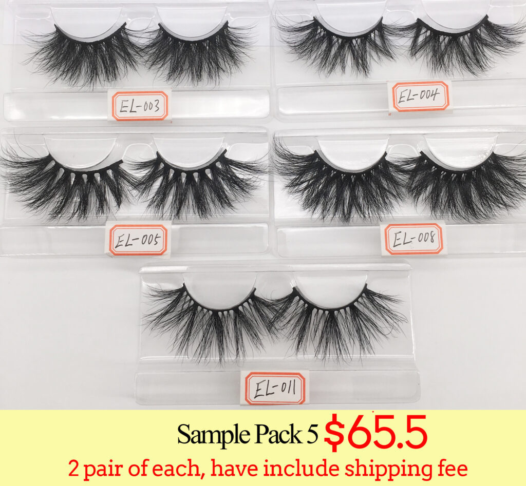 wholesale mink lashes vendors wholesale sample pack