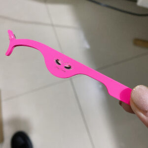 wholesale tweezers wholesale eyelash tweezer pink color