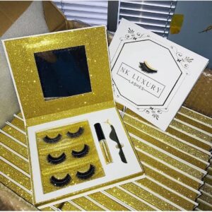 wholesale mink lashes vendors custom eyelash books