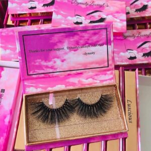 wholesale mink lash vendors with custom eyelash packaging