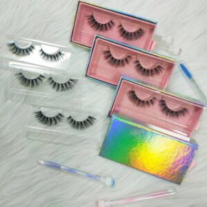 wholesale eyelashes and custom packaging