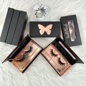 wholesale custom eyelash packaging box