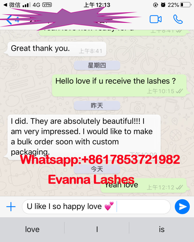 3d mink lashes wholesale from Evanna lashes