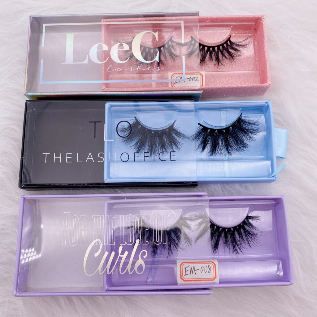 custom eyelash packaging box