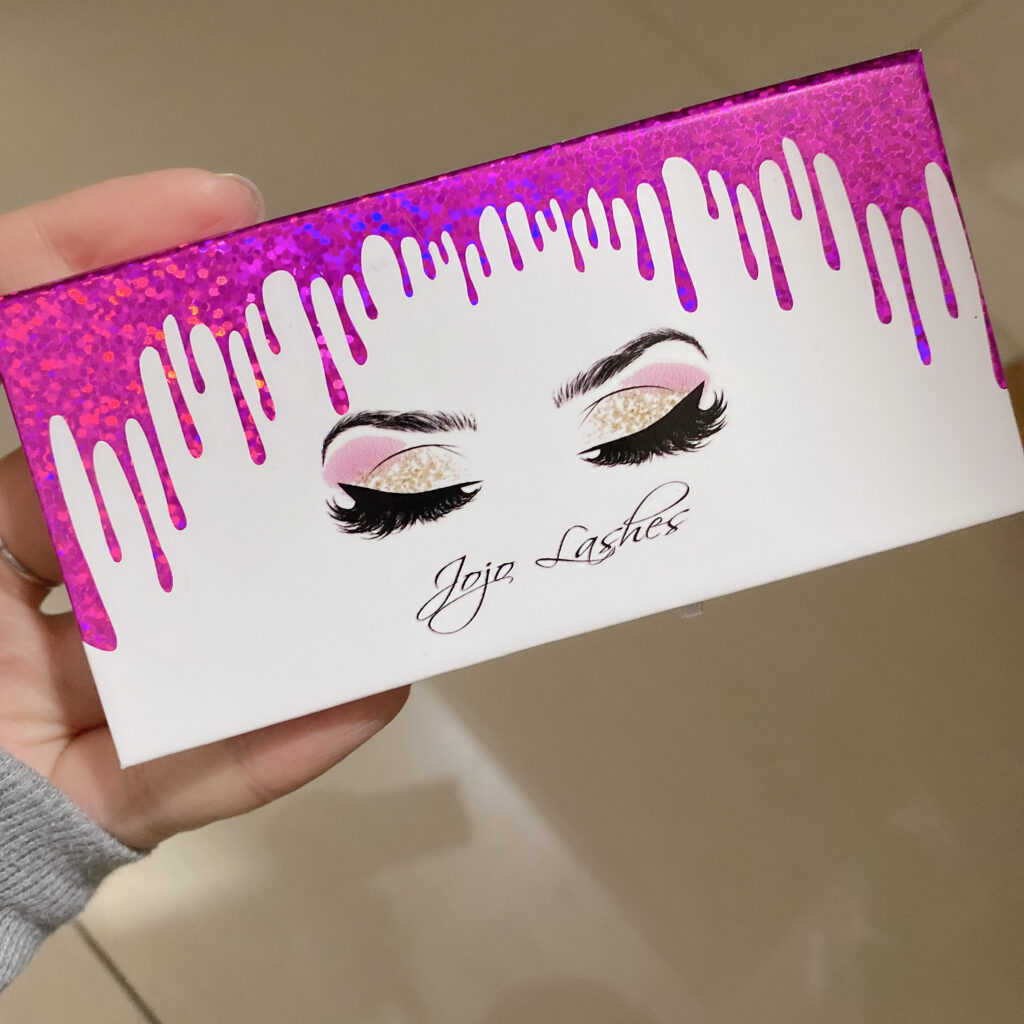 printed eyelash packaging boxes EC30