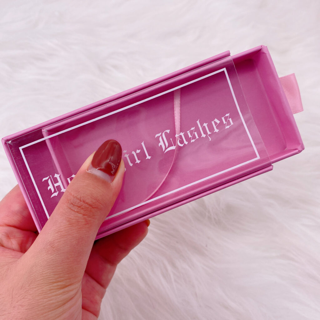 customize your own eyelash box