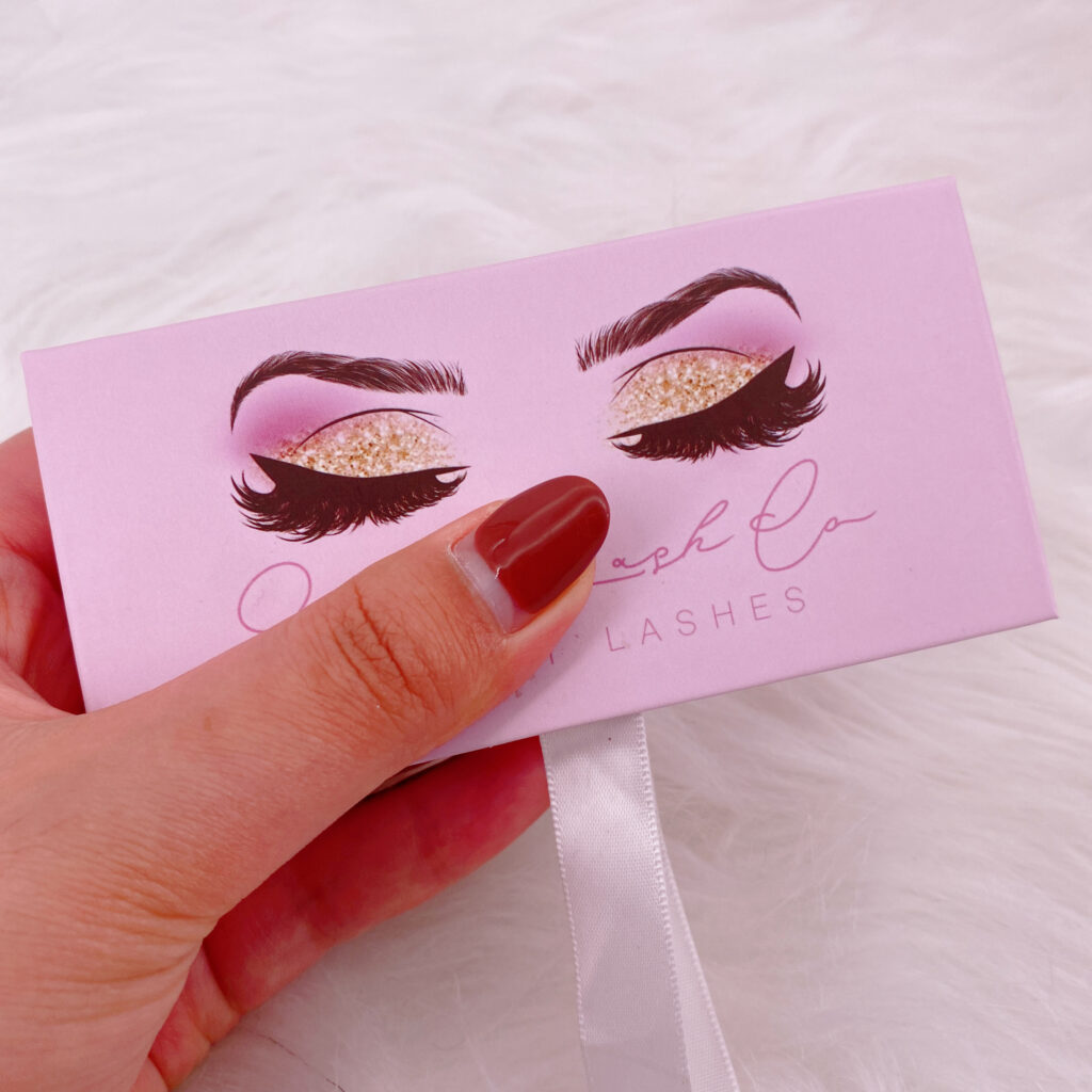 mink lashes custom packaging