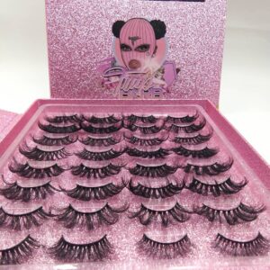 wholesale mink eyelashes mink lashes book 