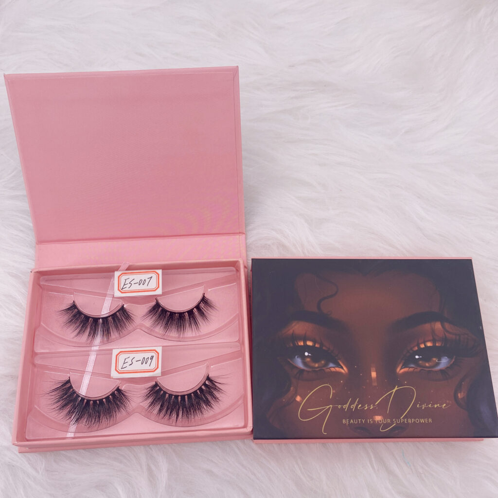 custom eyelash packaging box