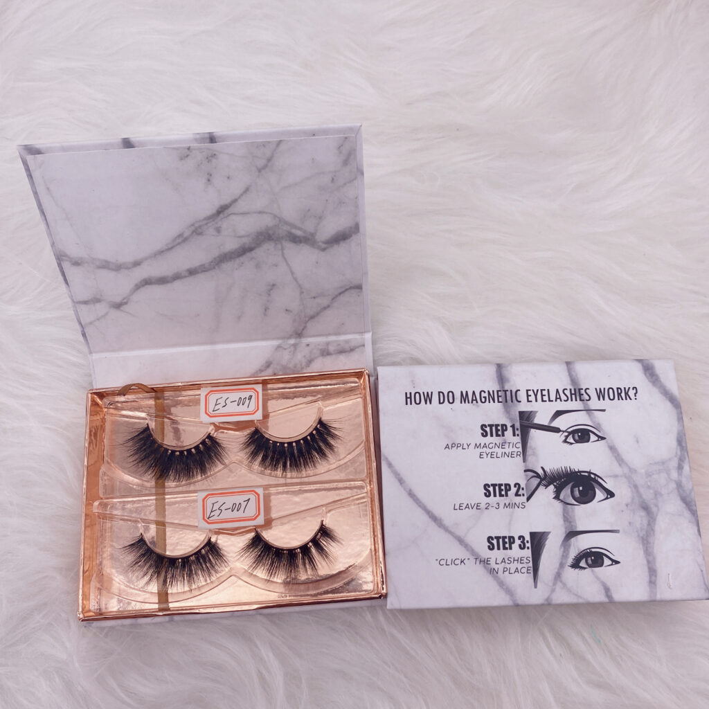 wholesale custom eyelash packaging box