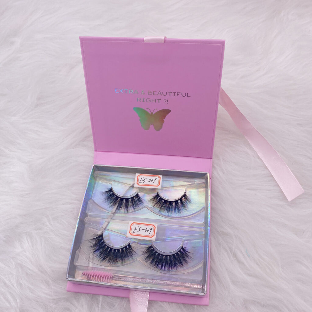 wholesale custom eyelash packaging box