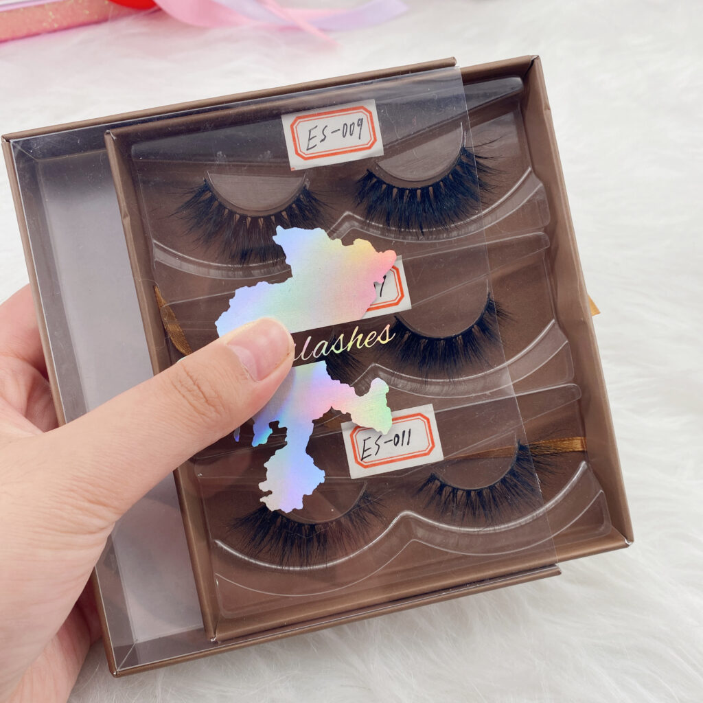custom eyelash packaging lash book set