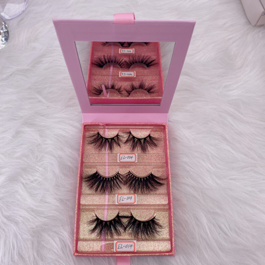 eyelashes packaging box lash book 19