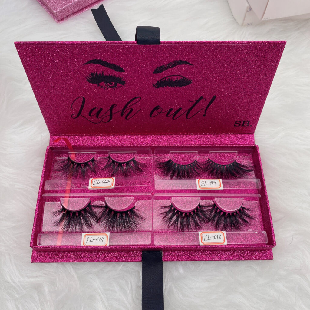 lashes packaging box lash books 20 