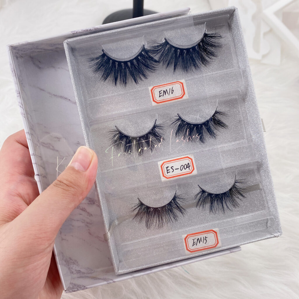 wholesale custom eyelash packaging box