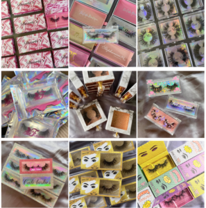 custom eyelash box vendors