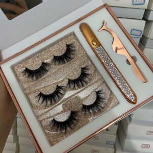 private label custom eyelash packaging