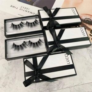 empty eyelash packaging wholesale