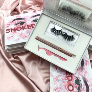 empty eyelash packaging wholesale