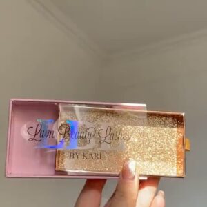 create your own eyelash packaging box