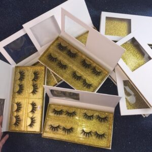 wholesale custom eyelash packaging box