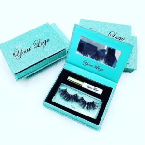 empty eyelash packaging wholesale