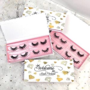 wholesale false eyelash packaging box