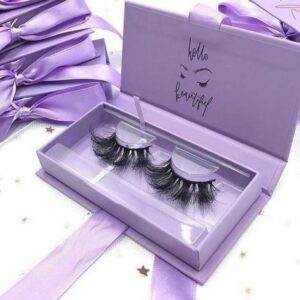 low price false eyelash packaging box