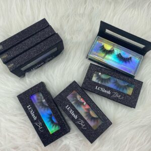 wholesale custom eyelash packaging box