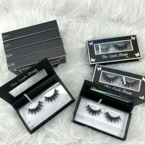 custom eyelash packaging box